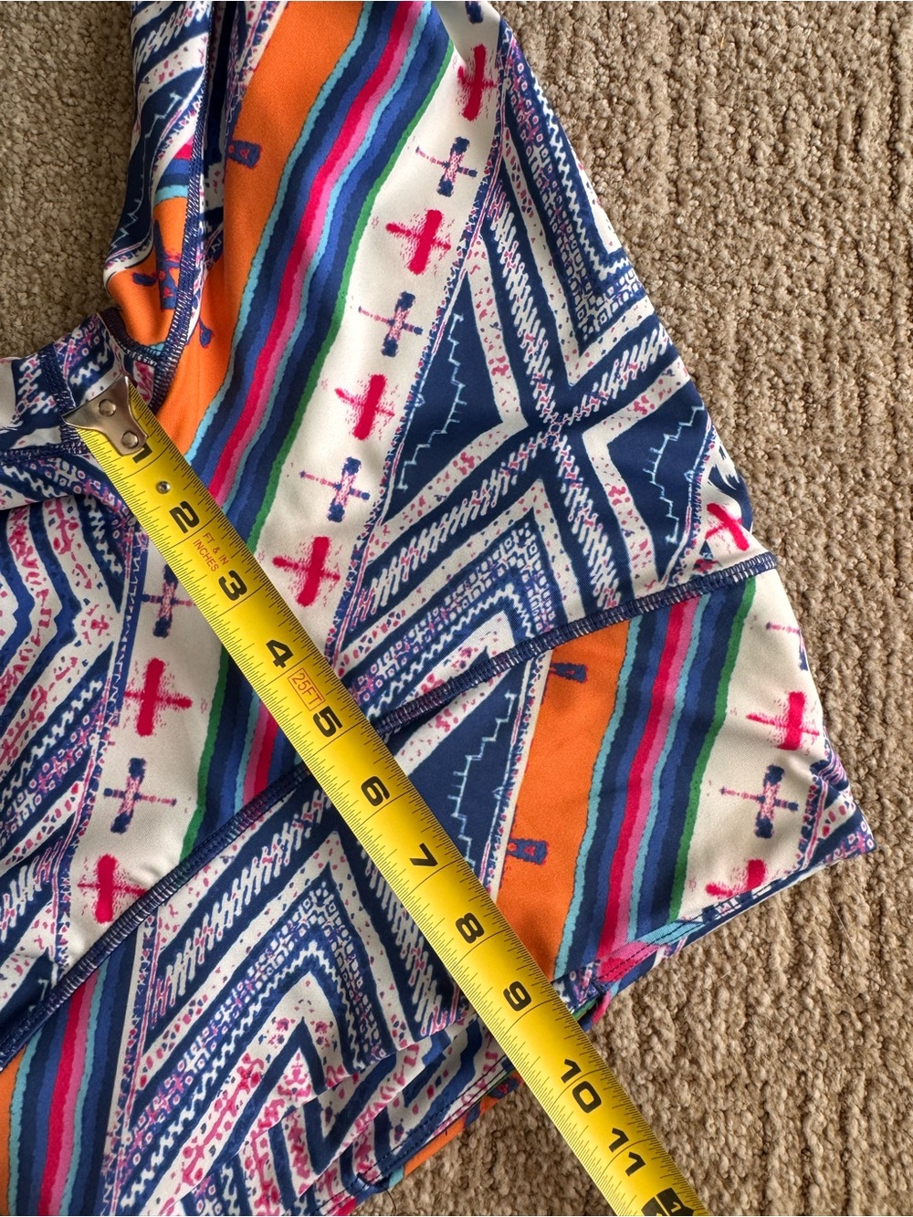 FP Movement Ashford Lose Control 7/8 leggings S Vibrant Geometric Eclectic Boho - Picture 14 of 16